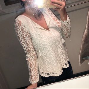 Hollister Laced long sleeve.